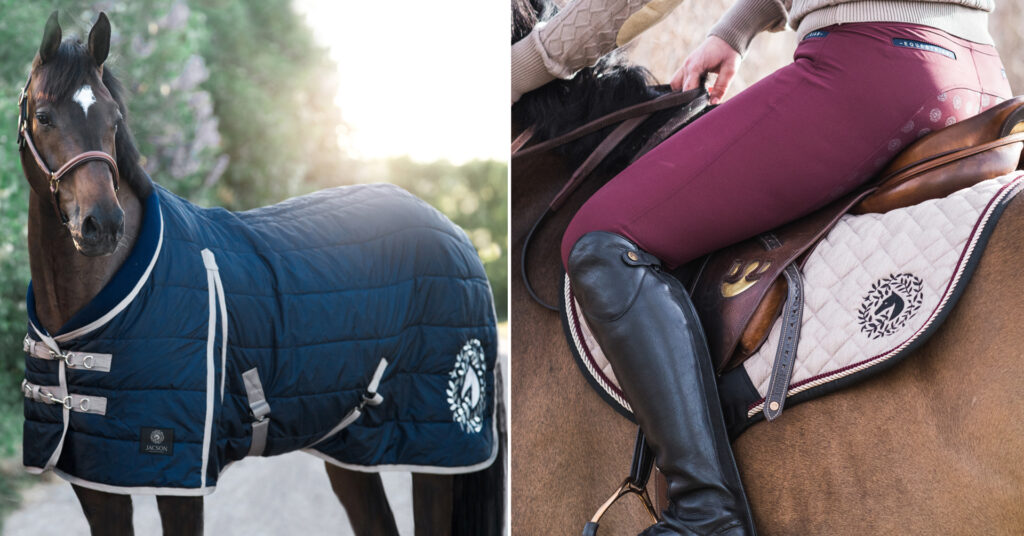 jacson equesterian logo design av Madeleine Alm Aya Sweden