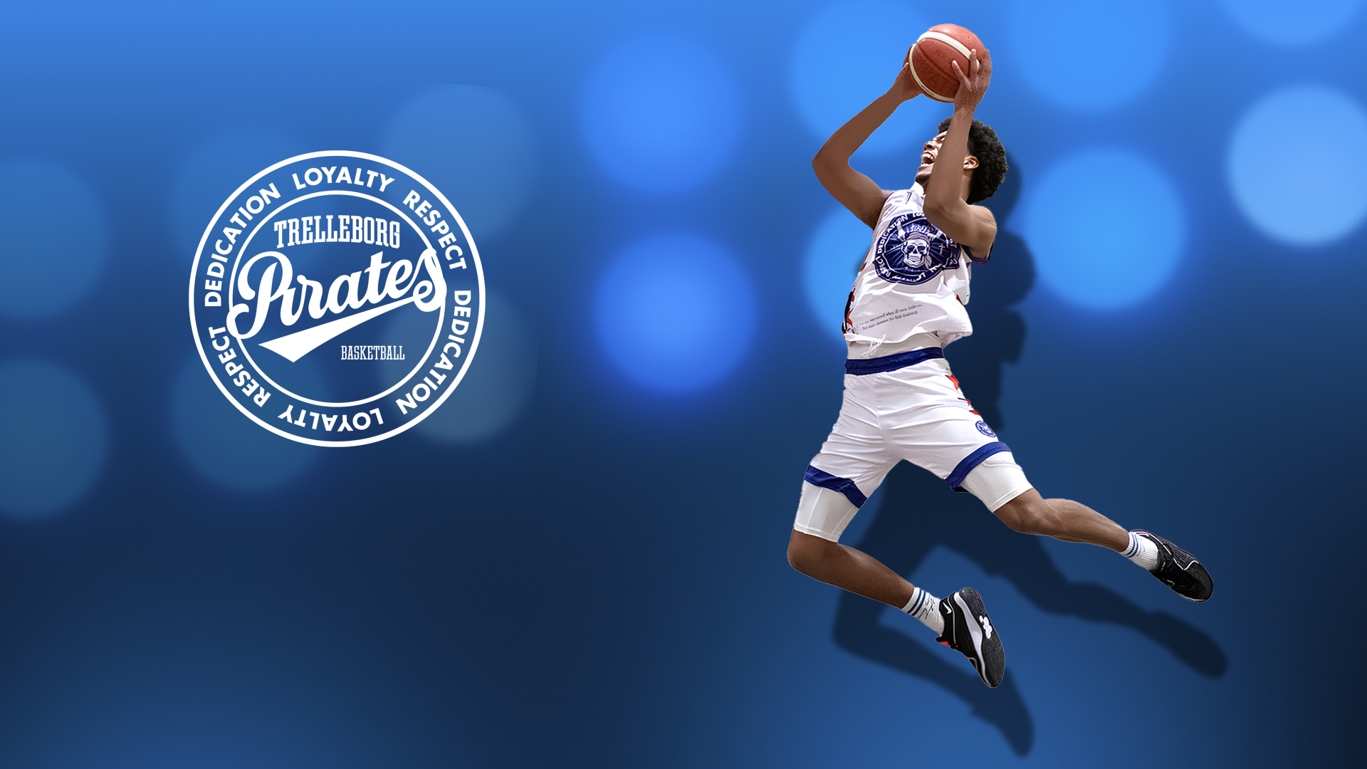 Trelleborg Pirates basketball graphic design and visual identity