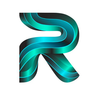 Relay Systems technology company logo design