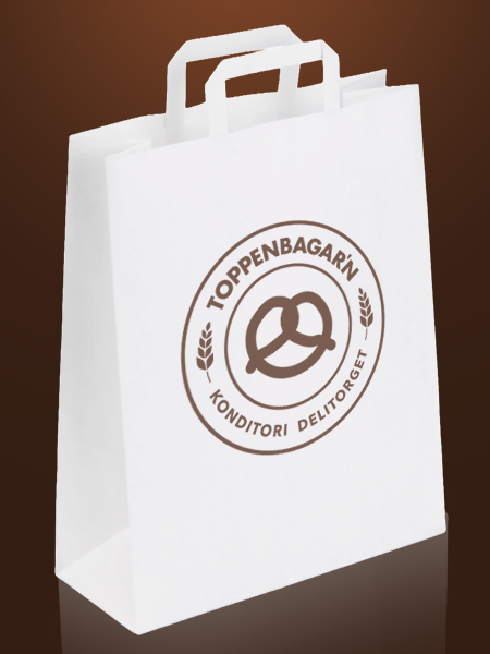 Toppenbagar'n branded paper bag