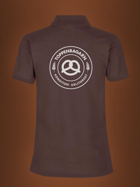 Toppenbagar'n branded staff polo shirt